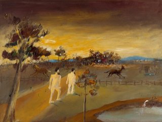 AGNSW collection Sidney Nolan Robbed 1947