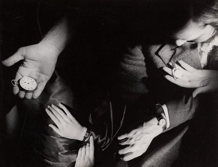 AGNSW collection Max Dupain Untitled (hands and watches) 1936-1939