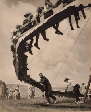 AGNSW collection Harold Cazneaux The wheel of youth 1929