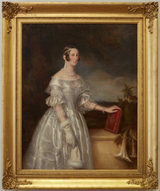 AGNSW collection Maurice Felton Portrait of Mrs Alexander Spark 1840