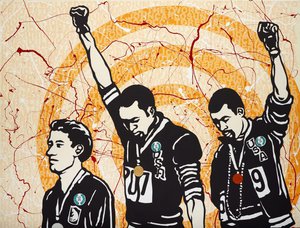 We Can Be Heroes, 2014 by Richard Bell, Emory Douglas