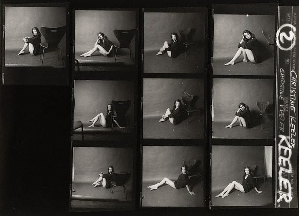 AGNSW collection Lewis Morley Christine Keeler 1963, printed later