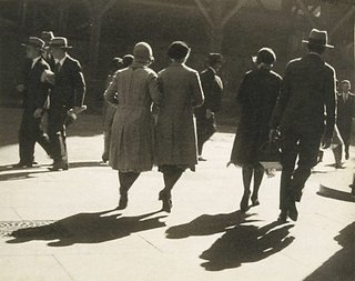 AGNSW collection Henri Mallard Pedestrians circa 1930s