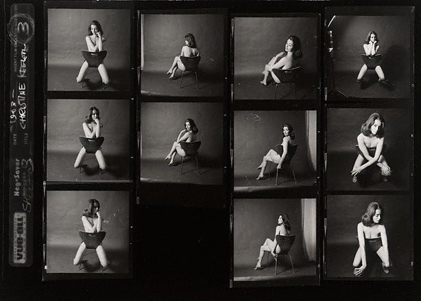 AGNSW collection Lewis Morley Christine Keeler 1963, printed later