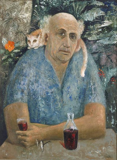 AGNSW prizes Sali Herman Self-portrait, from Archibald Prize 1971