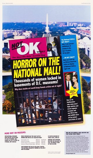 AGNSW collection Guerrilla Girls Horror on the National Mall 2007
