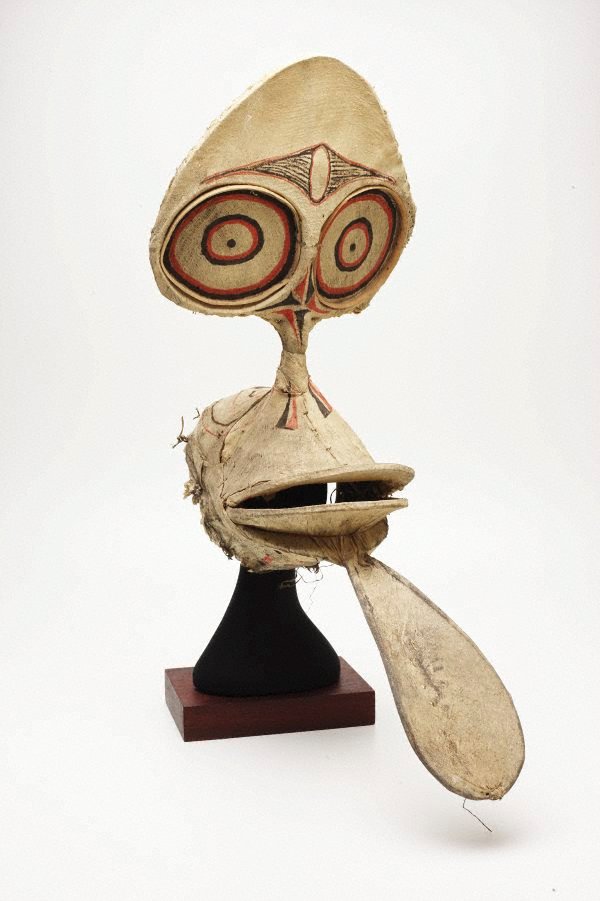 AGNSW collection Baining people Kavat (night dance mask) mid 20th century, collected 1965