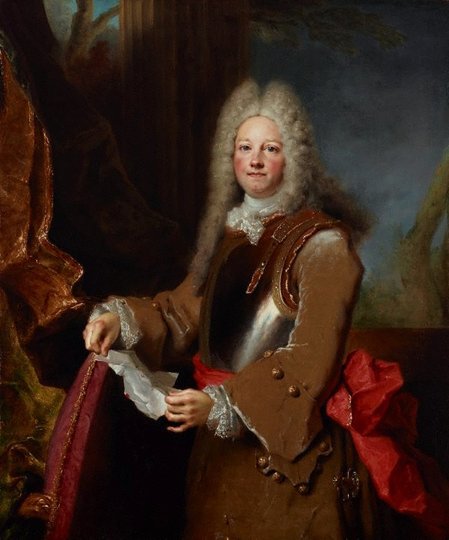 AGNSW collection Nicolas de Largillierre Portrait of an officer circa 1714-circa 1715