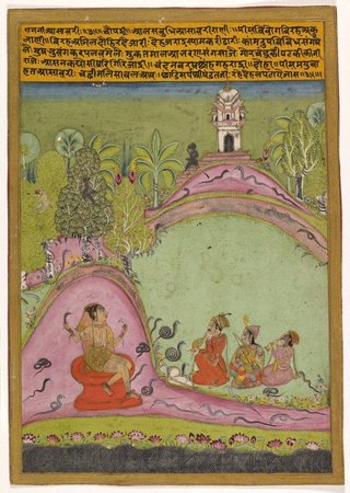 AGNSW collection Asavari ragini late 17th century