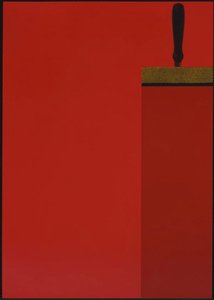 Magic window cleaner II, 1967, Grafik des Kapitalistischen Realismus by K.H. Hödicke
