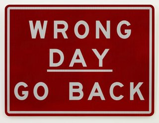 AGNSW collection Richard Tipping Wrong day 2012, 2015