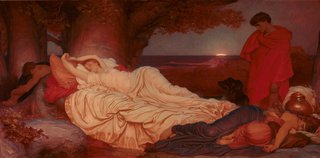 AGNSW collection Frederic, Lord Leighton Cymon and Iphigenia 1884