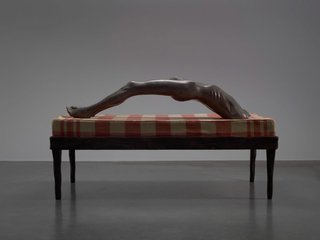 AGNSW collection Louise Bourgeois Arched figure 1993, cast 2010