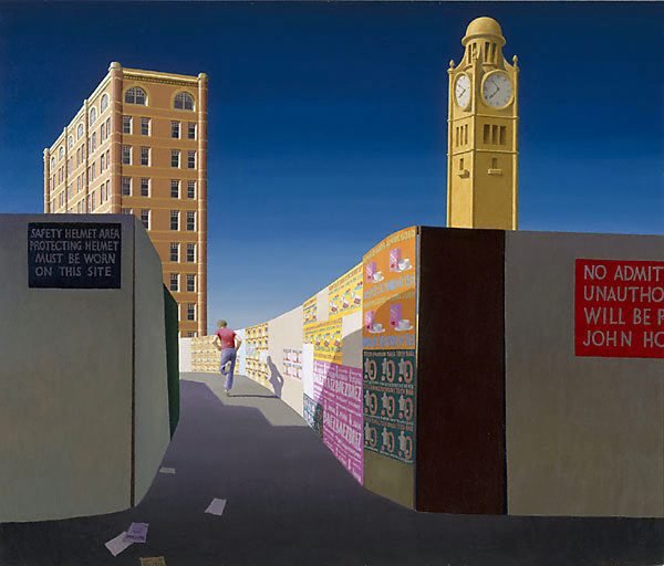 AGNSW collection Jeffrey Smart Central Station II 1974-1975