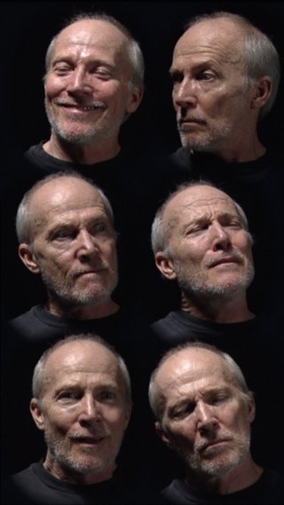 AGNSW collection Bill Viola Six heads 2000