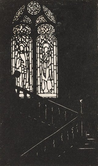 AGNSW collection Ethel Spowers The staircase window