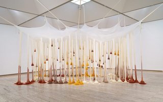 AGNSW collection Ernesto Neto Just like drops in time, nothing 2002