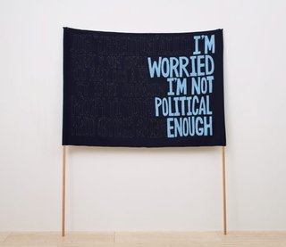 AGNSW collection Raquel Ormella I'm worried I'm not political enough (Julie) 1999-2009
