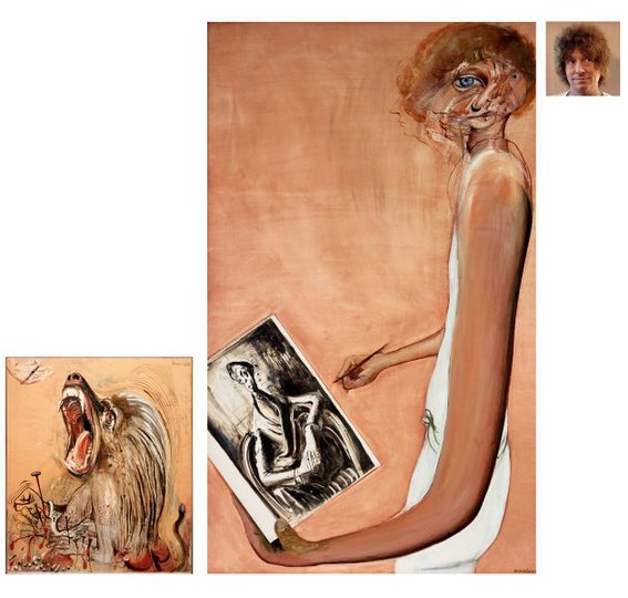 AGNSW prizes Brett Whiteley Art, life and the other thing, from Archibald Prize 1978