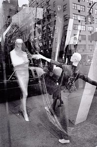 Store window with reflections, New York, 1974, printed 1997 by David Moore