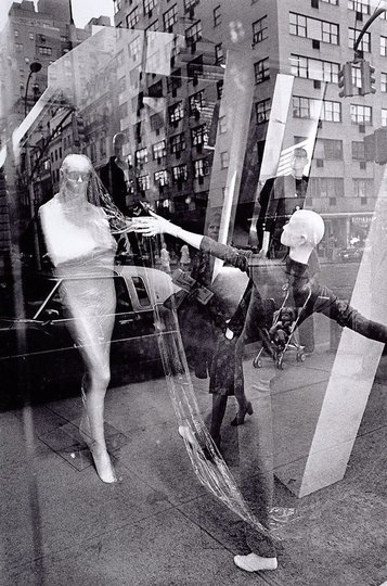 AGNSW collection David Moore Store window with reflections, New York 1974, printed 1997