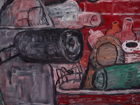 Alternate image of East Tenth by Philip Guston