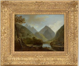 AGNSW collection John Webber A view in Otaheite Peha 1785