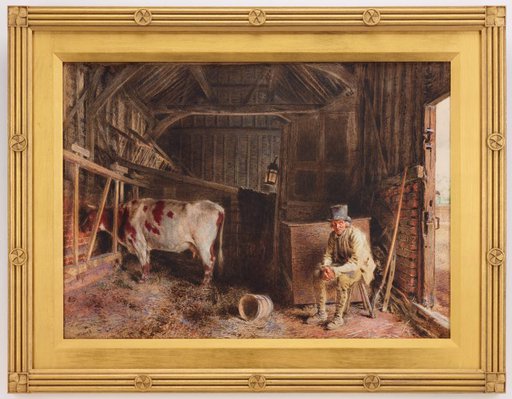 Alternate image of The cow shed by William Henry Hunt