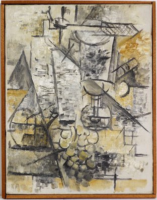 Alternate image of Glass of absinthe by Georges Braque