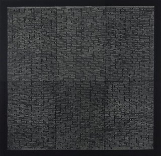 AGNSW collection Justin Trendall Black square 2009