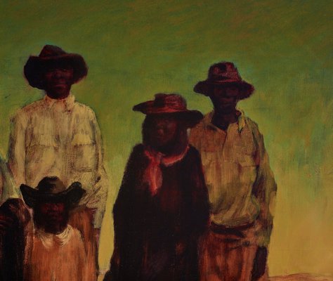 Alternate image of (Group of Aboriginal people) by Russell Drysdale