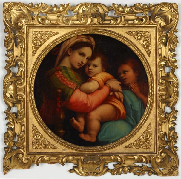 AGNSW collection Unknown, after Raphael Madonna della Sedia 19th century