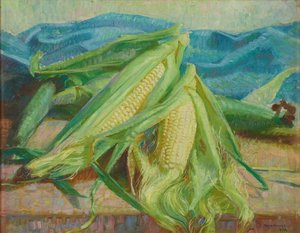 Corn cobs, 1938 by Nora Heysen