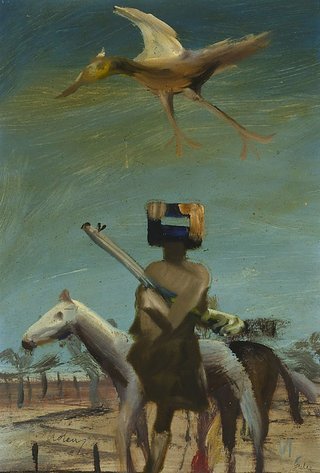 AGNSW collection Sidney Nolan Ned Kelly 1955