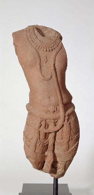 AGNSW collection Torso of a male divinity early 11th century