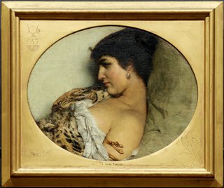 AGNSW collection Sir Lawrence Alma-Tadema Cleopatra 1875