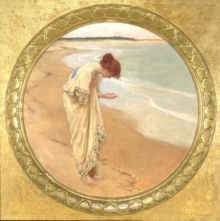 AGNSW collection William Henry Margetson The sea hath its pearls 1897