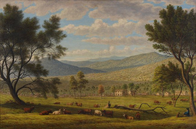 AGNSW collection John Glover Patterdale Farm circa 1840