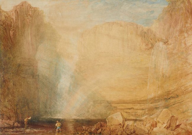 AGNSW collection Joseph Mallord William Turner High force, Fall of the Tees, Yorkshire 1816