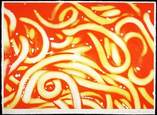 AGNSW collection James Rosenquist Spaghetti 1970