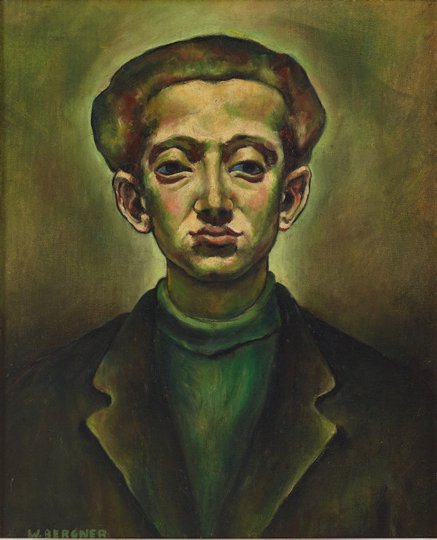 AGNSW collection Yosl Bergner Self-portrait 1939