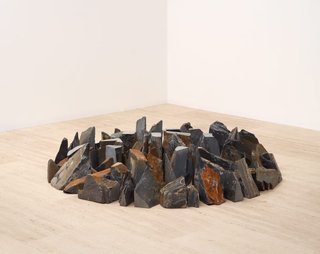 AGNSW collection Richard Long Spring showers circle 1992