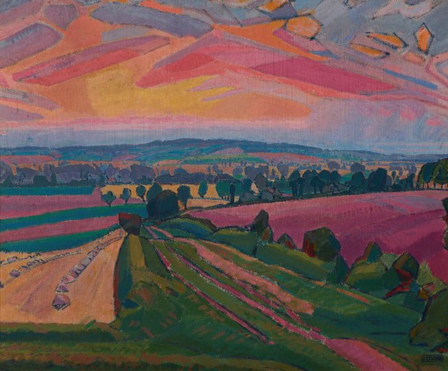 AGNSW collection Spencer Gore The Icknield Way 1912