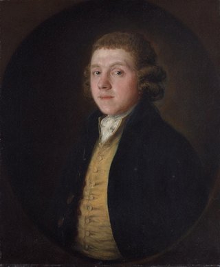 AGNSW collection Thomas Gainsborough Samuel Kilderbee circa 1758, partially repainted circa 1783