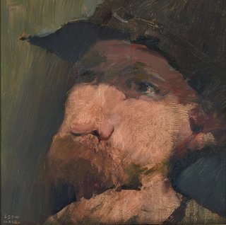 AGNSW prizes Leon Hall Self-portrait, from Archibald Prize 2015