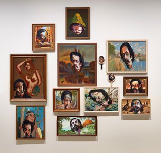 AGNSW prizes Paul Ryan Thirteen Noahs, from Archibald Prize 2015