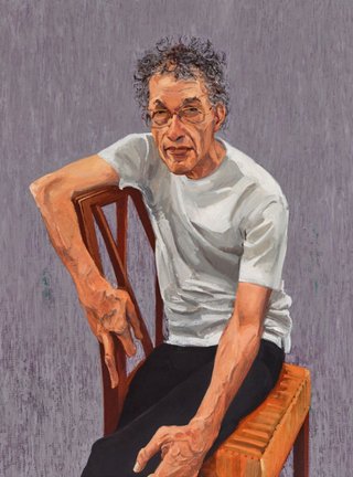 AGNSW prizes Andrew Sayers Portrait of Tim Bonyhady, from Archibald Prize 2015