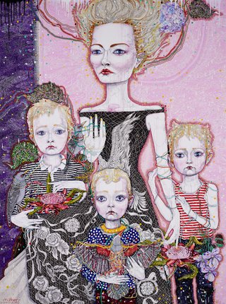 AGNSW prizes Del Kathryn Barton Mother (a portrait of Cate), from Archibald Prize 2011