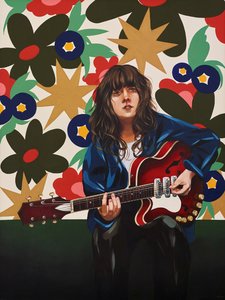Courtney Barnett and her weapon of choice