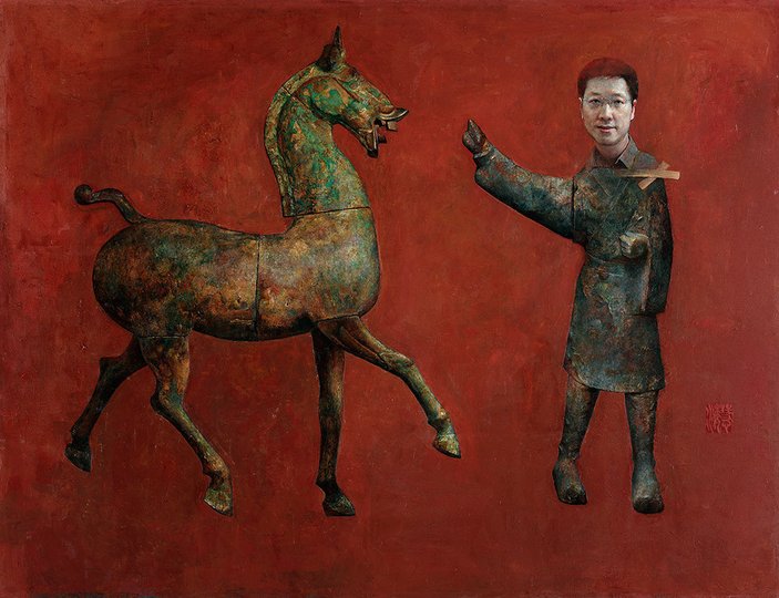 AGNSW prizes Huihai Xie A groom, from Archibald Prize 2006